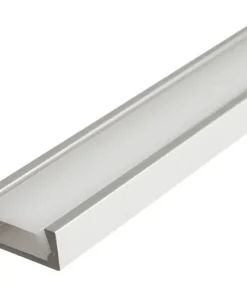 Aluprofil Aufbau MIC silber mit Diffusor 2m