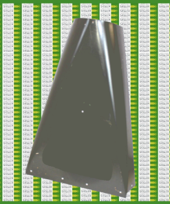 V – Blech Auswerfer vorne   Claas