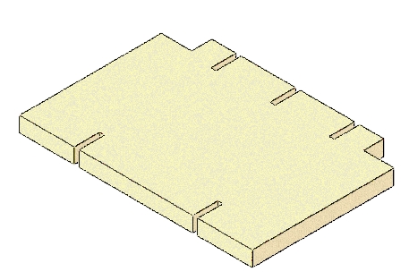 Schutzpaneel aus Vermiculite