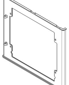 Vordere Platte aus Guss SMOKE