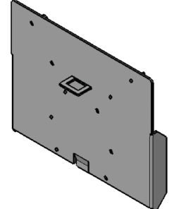 Abnehmbares Wand Inox