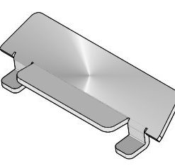 Leitblech des Brennertopfs aus Edelstahl AISI 310 L