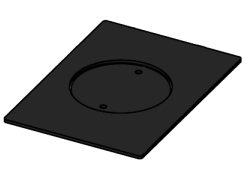 Obere Abgasrohraustritt Abdeckung