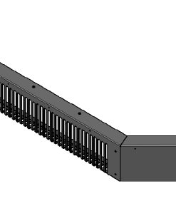 Schwarze Feuerstellen Frontblende
