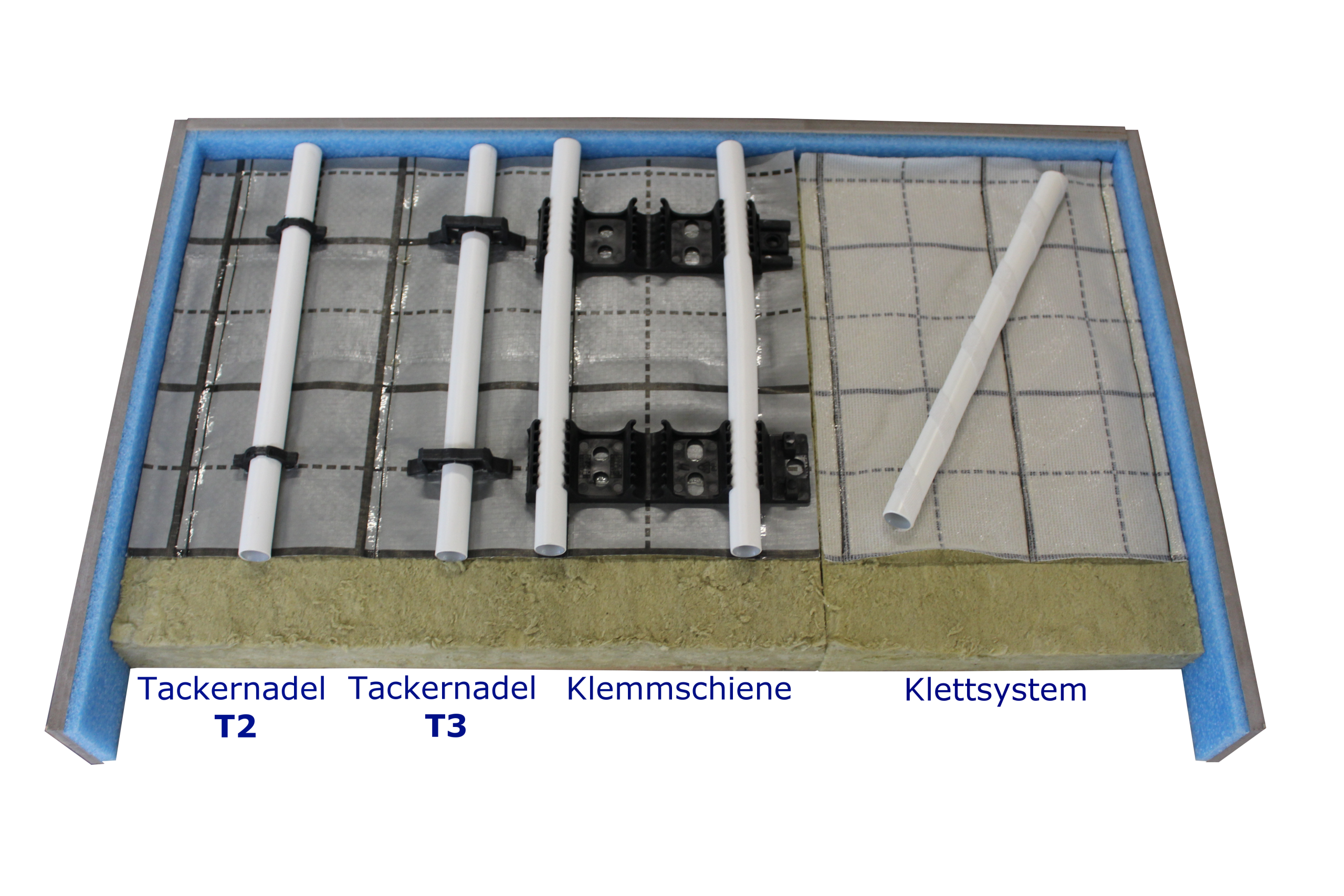 Tackersystem Mineral Dämmung Grundpaket 120m² (VA 150mm) – Bild 3
