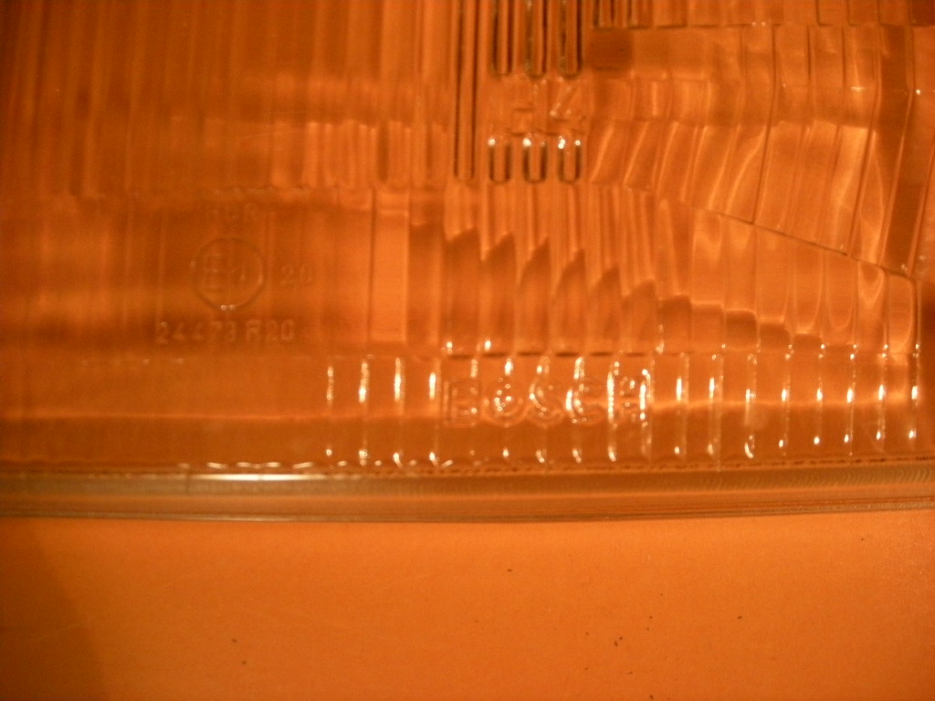 Neues Hauptscheinwerferglas, Streuscheibe links für Opel Rekord E – Bild 2