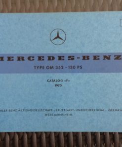 Motor Ersatzteilliste Mercedes Benz Type OM 352 – 130PS