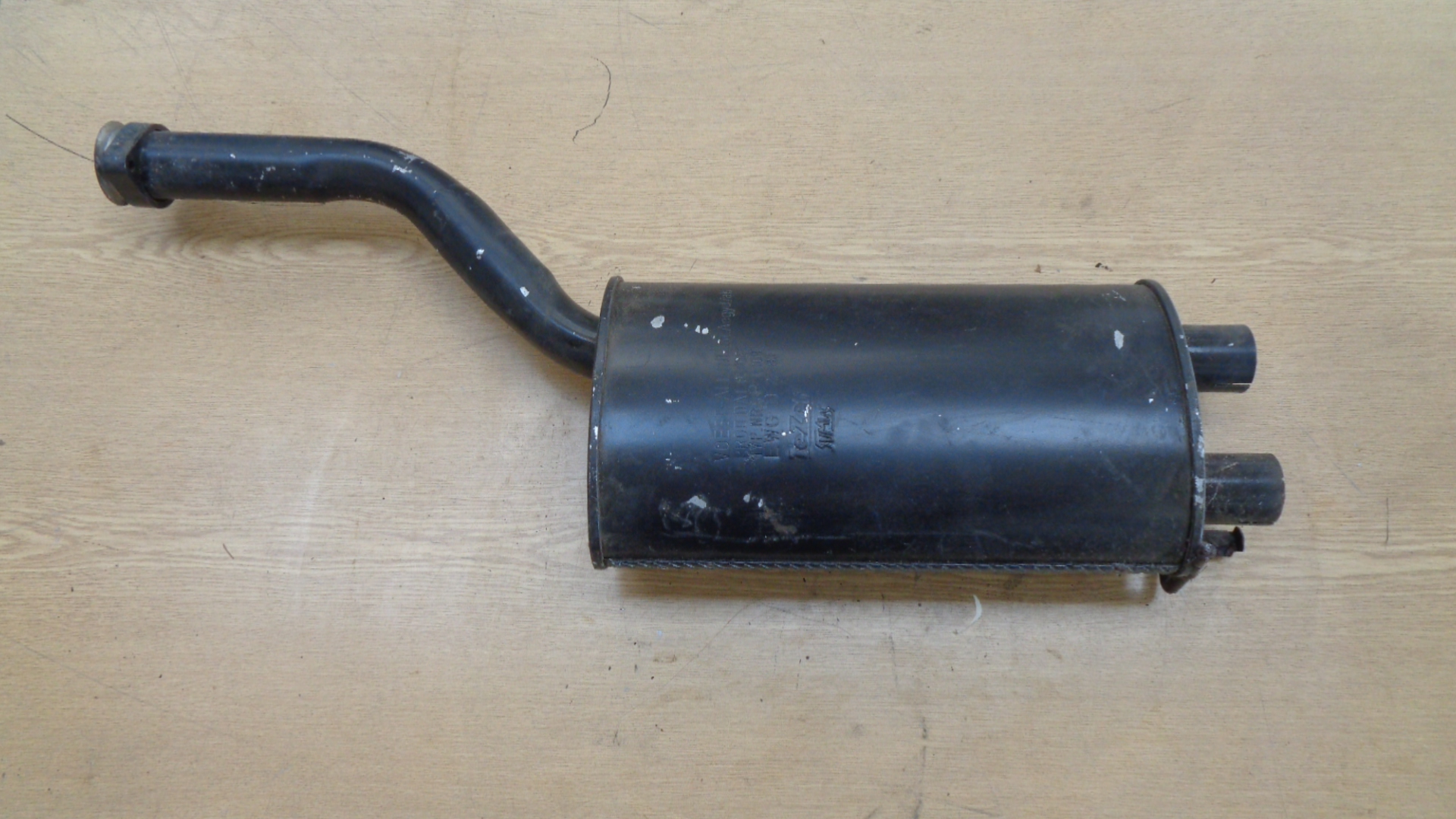 Mittelauspufftopf von TEZET SUMUS für Marke unbekannt!