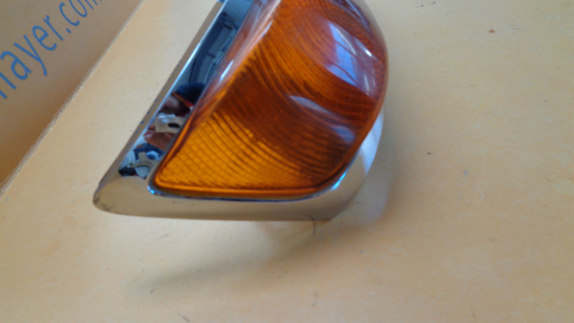 Rücklichtscheibe rechts „gebraucht“ für Mercedes W110 Flosse – Bild 5