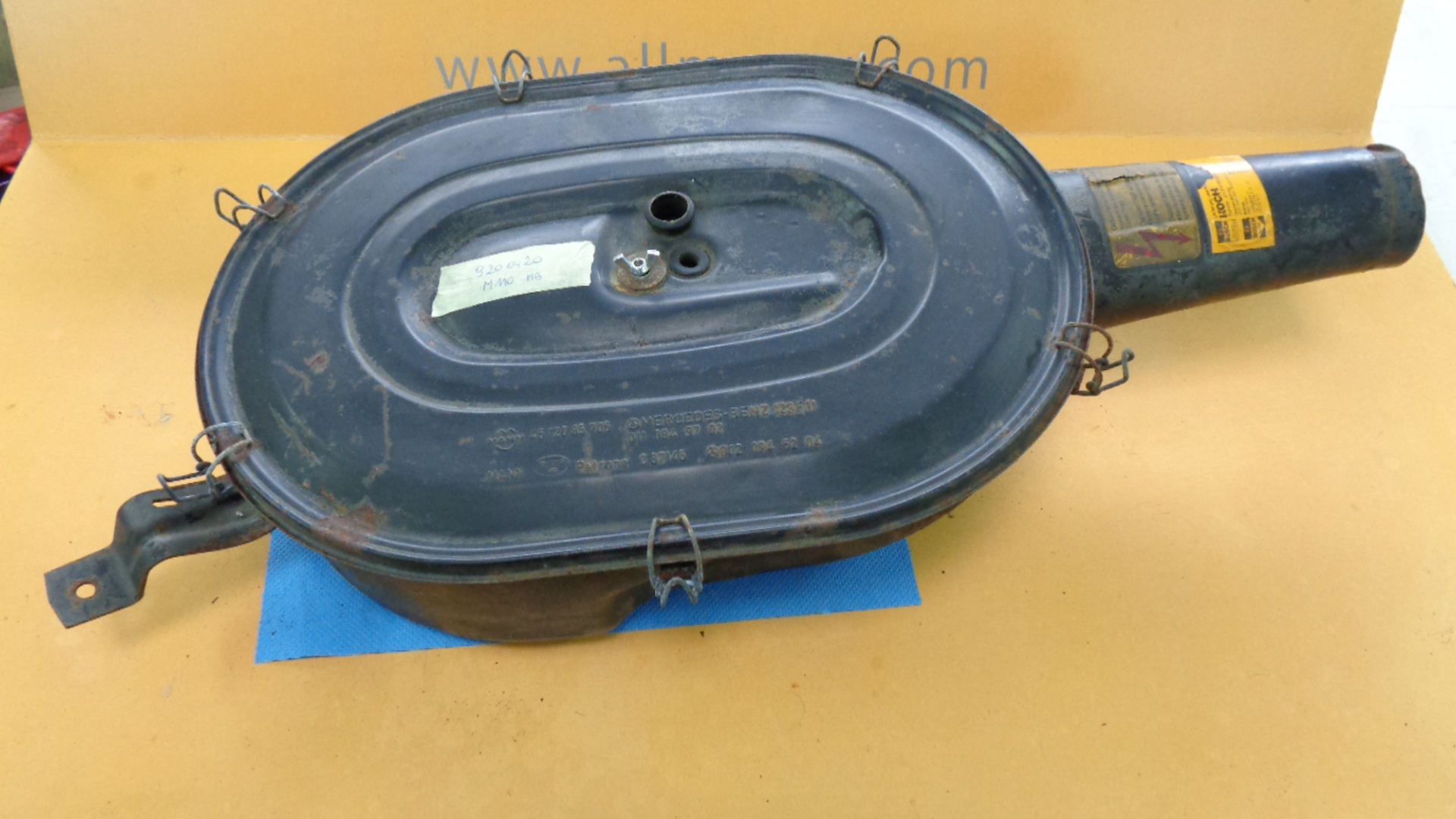 Luftfilterkasten für Mercedes M110, 280 E, CE, W116, W123, R107, W126