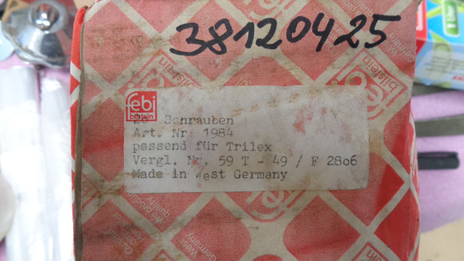 FEBI BILSTEIN Radbolzen für Trilex Felge 10.9 – Bild 2