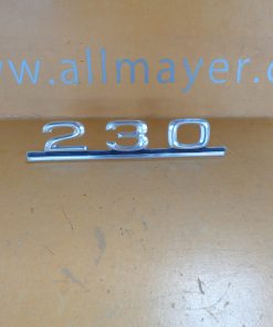 Typenschild, Typenzeichen 230 für Mercedes  W123
