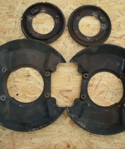 Satz Ankerbleche Bremse für Hinterachse Mercedes R/C107