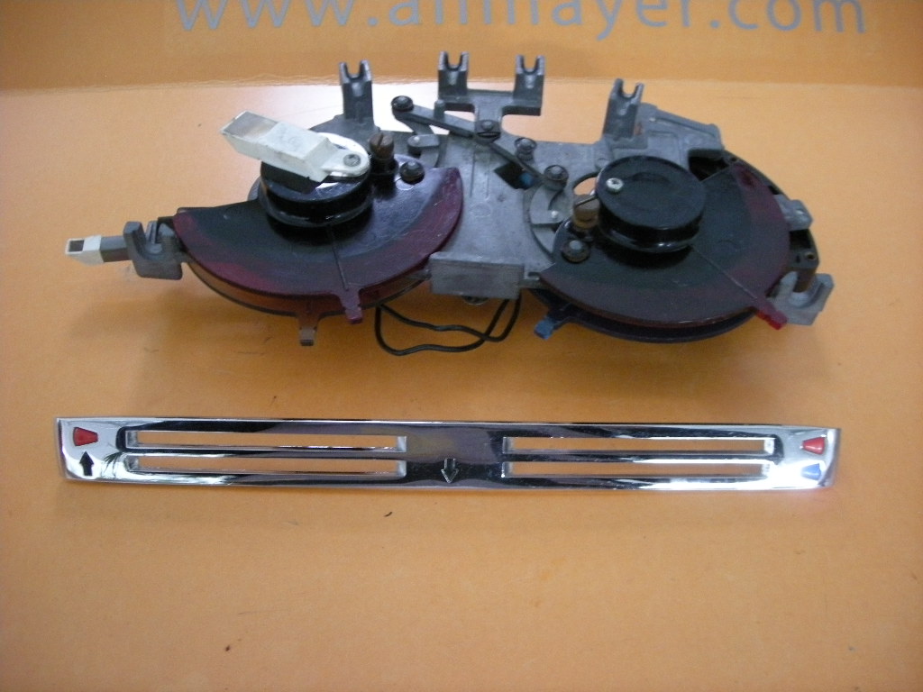 Heizungsschieber, Bedienteil für alle Mercedes W108, W109 – Bild 7