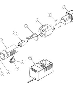 Motor für Equi Akku Perfekt – Akku Perfekt 1600-3
