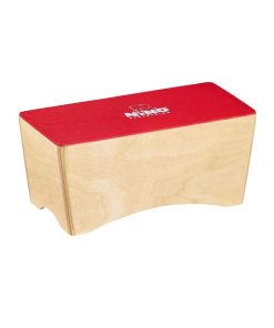 NINO Percussion NINO931R Bongo Cajon Natural Red Playing Surface