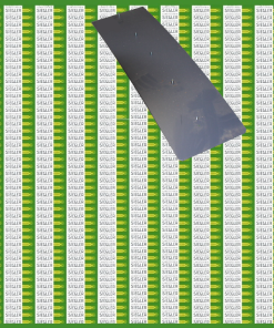 V – Blech Krümmer 850 mm   John Deere   Häcksler